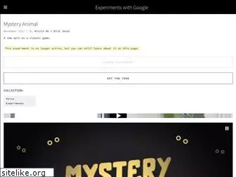 mysteryanimal.withgoogle.com