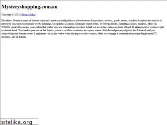 mysteryshopping.com.au