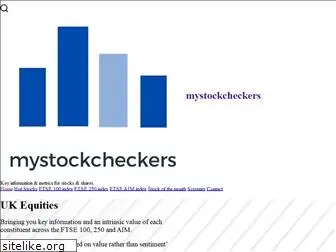 mystockcheckers.com
