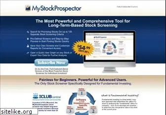 mystockprospector.com