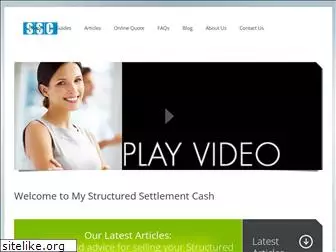 mystructuredsettlementcash.com