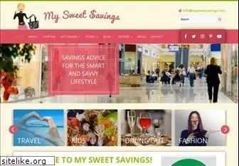 mysweetsavings.com