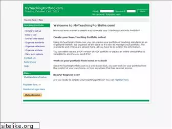 myteachingportfolio.com