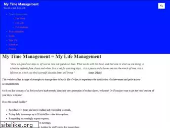 mytimemanagement.com