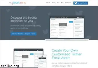 mytweetalerts.com