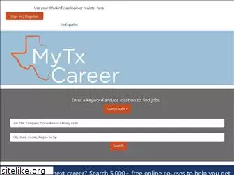 mytxcareer.com