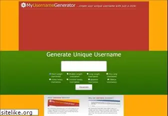 myusernamegenerator.com