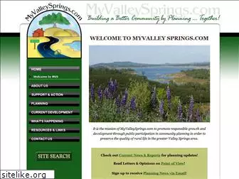 myvalleysprings.com