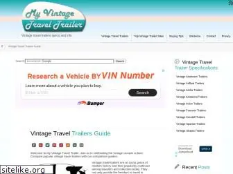 myvintagetraveltrailer.com