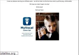 myvocal.com
