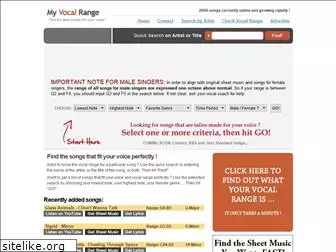 myvocalrange.com