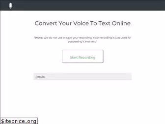 myvoice2text.com