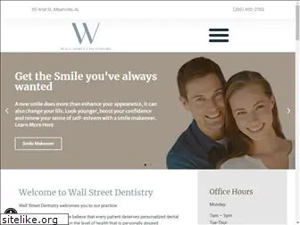 mywallstreetdentistry.com