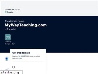 mywayteaching.com