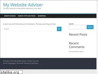 mywebsiteadviser.com