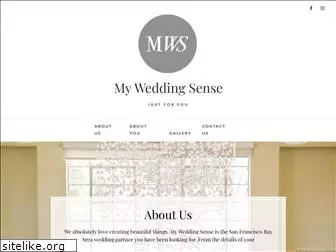 myweddingsense.com