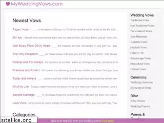 myweddingvows.com