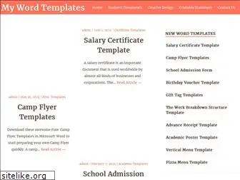 mywordtemplates.org