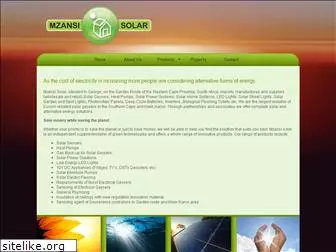 mzansisolar.co.za