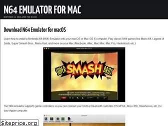 n64emulatormac.com