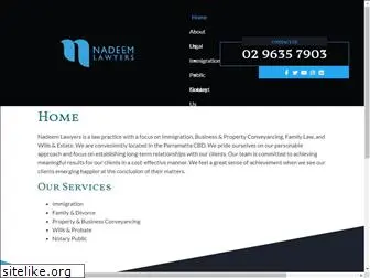 nadeemlawyers.com.au