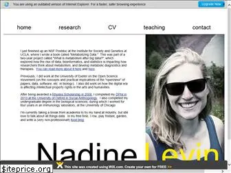 nadinelevin.com