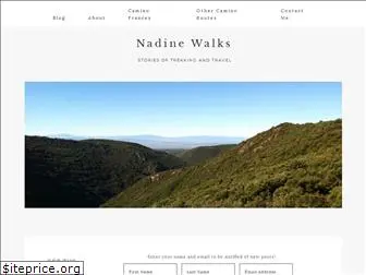 nadinewalks.com