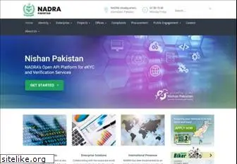 nadra.gov.pk
