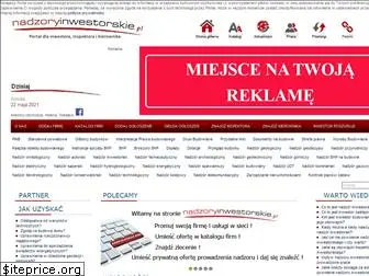 nadzoryinwestorskie.pl