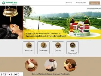 nagarjunaayurveda.com