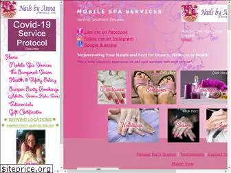 nailsbyannamobilespa.com