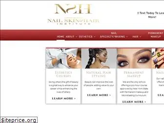 nailskinhairinstitute.edu