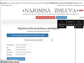 najomnazmluva.sk