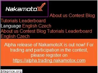 nakamotox.com