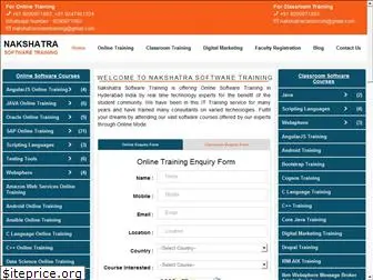 nakshatrasoftwaretraining.com