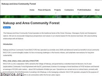 nakuspcommunityforest.com