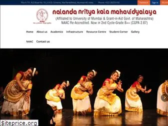 nalandadancecollege.edu.in