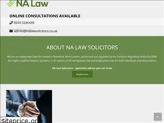 nalawsolicitors.co.uk
