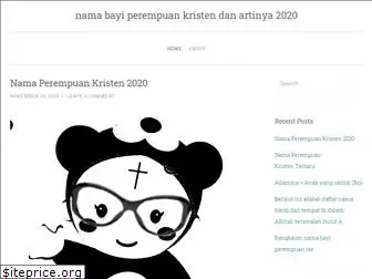 namabayiperempuankristendanartinya.wordpress.com