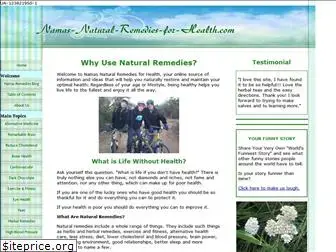 namas-natural-remedies-for-health.com