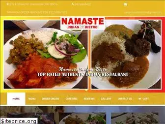 namasteindianbistro.com