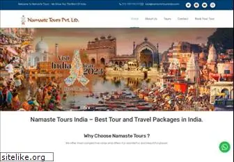 namastetoursindia.com