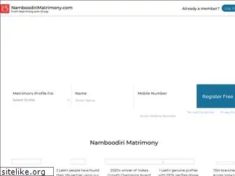 namboodirimatrimony.com