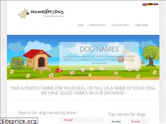 name4mydog.com