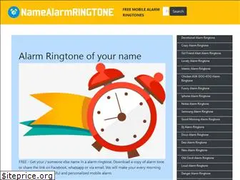 namealarmringtone.co