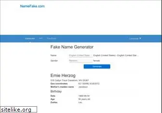 namefake.com