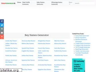 namegenerators.in