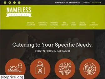 namelesscatering.com