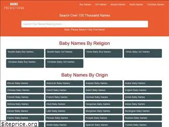 namepredictions.com