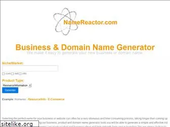 namereactor.com